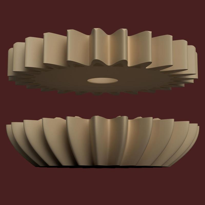 Elegant Pistachio Bowl L