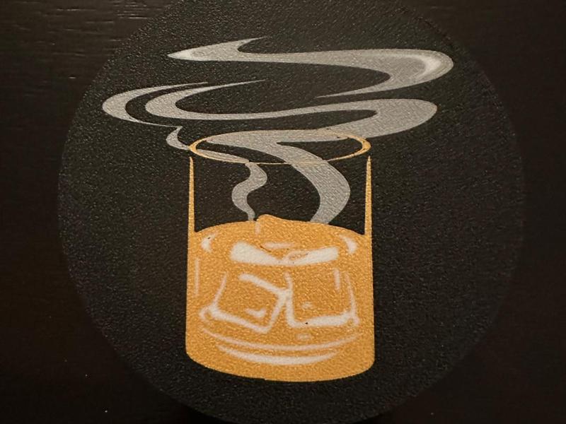 WHISKEY COCKTAIL COASTER 