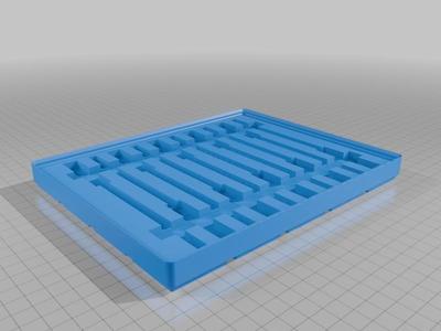 Gridfinity-6" file holder